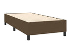 Doucezen bed base with dark brown mattress 90x200