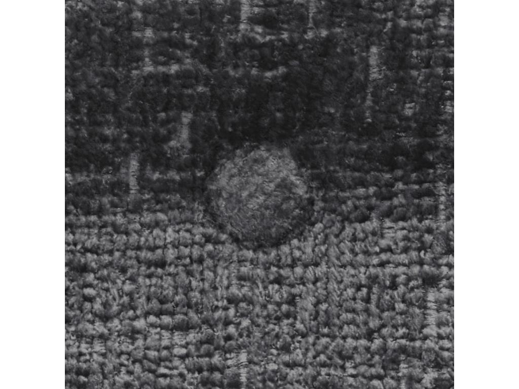 Doucezen Natural Wool Headboard with Buttons 150x50cm for 150cm Beds - Dark Grey