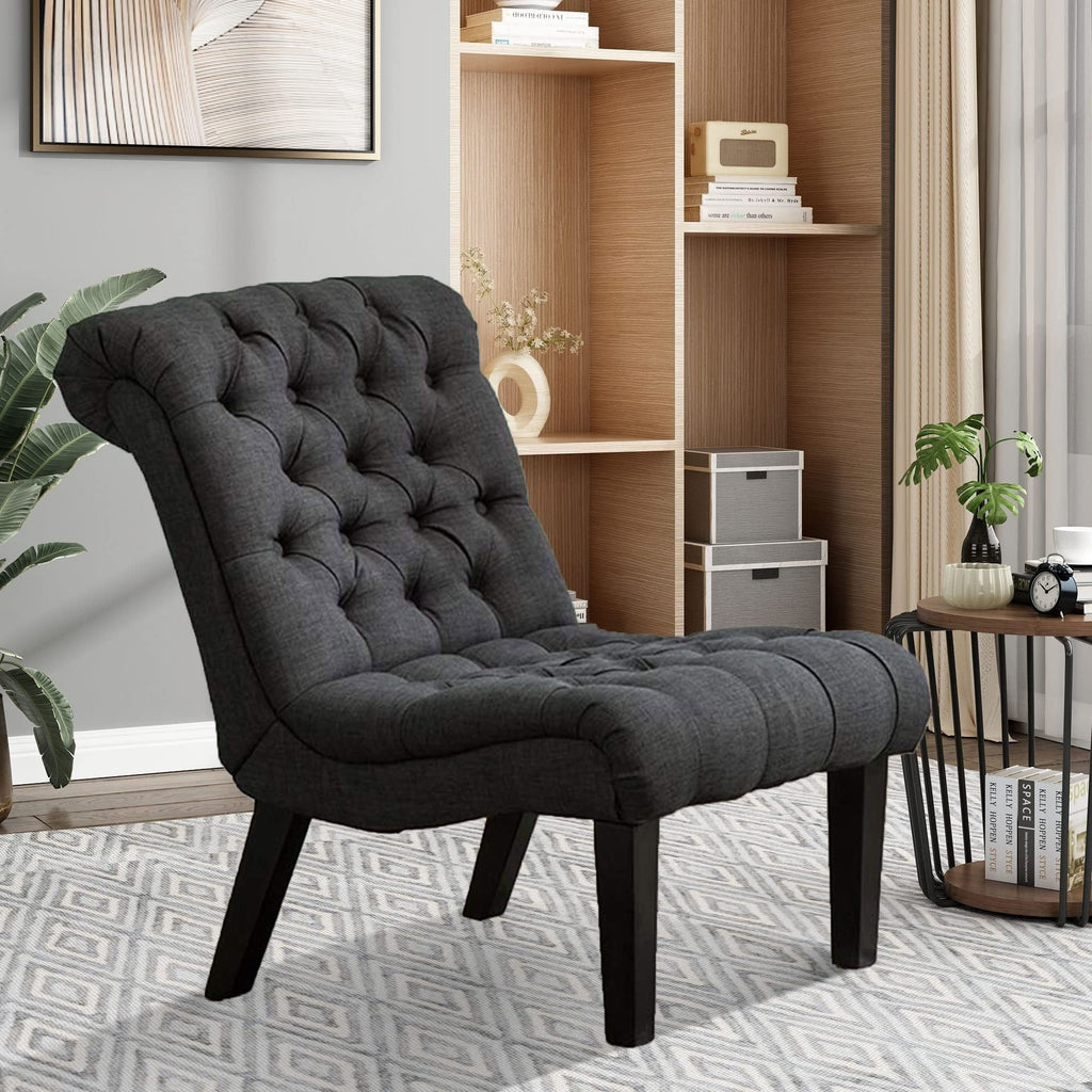 Chaise Lounge Couch Upholstered Accent Chair for Bedroom Living Room Chairs