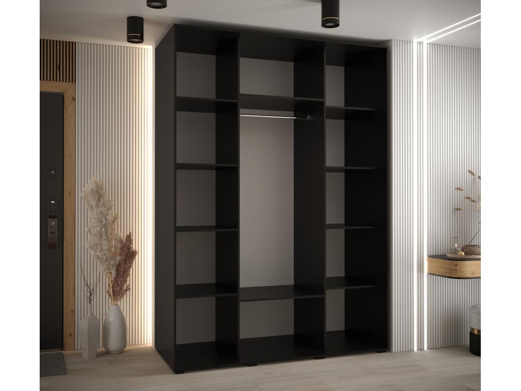 Doucezen 11 Sliding Door Wardrobe 235.2/160/60 3 Doors
