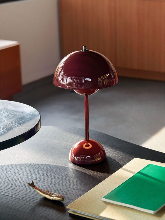 D160mm Mushroom Table Lamp