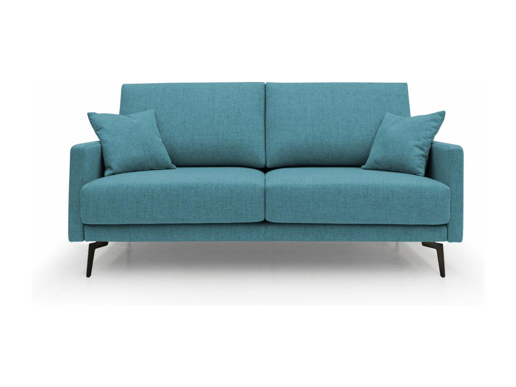 Doucezen Modern Sofa in Soft Waterproof Fabric T03 180 cm Sky Blue