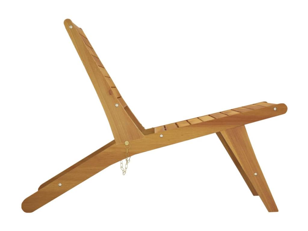 Garden chair made of solid teak wood