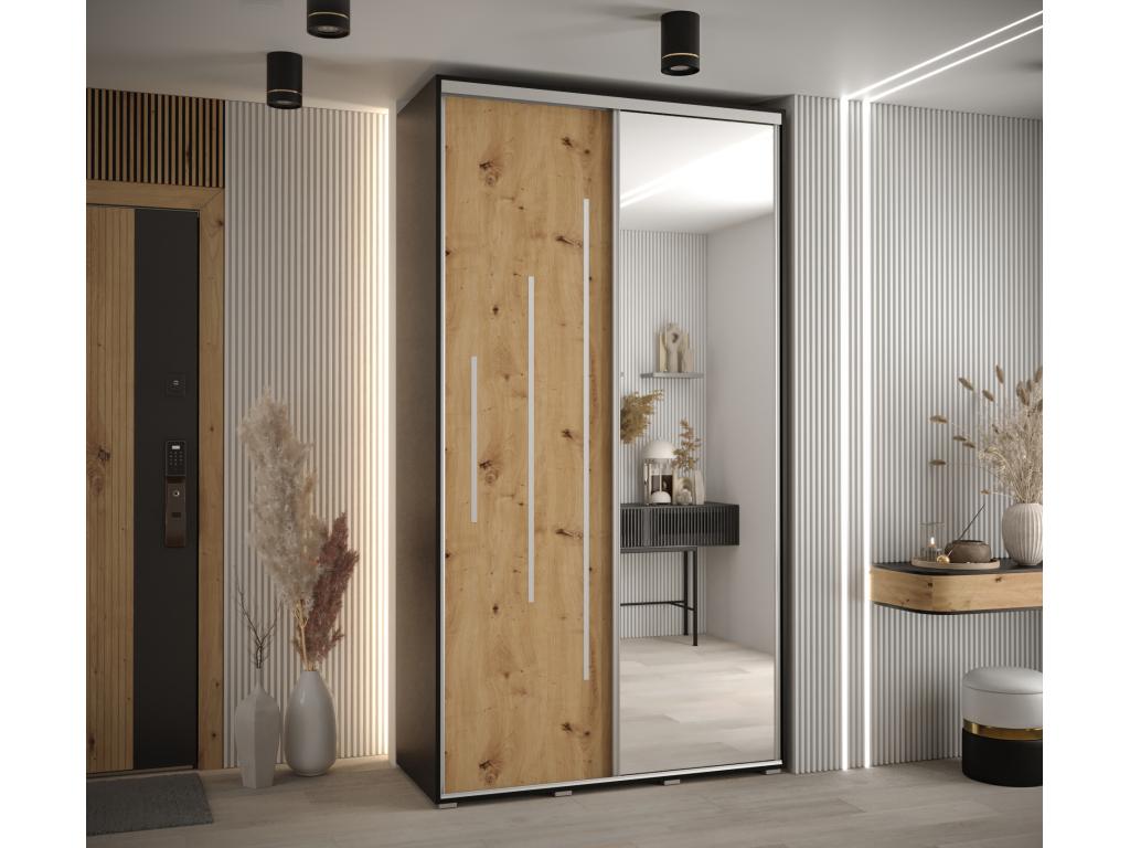 Doucezen 13 Sliding Door Wardrobe 235.2/140/60 2 Doors