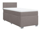 Doucezen bed base with Doucezen mattress 100x200 cm Fabric