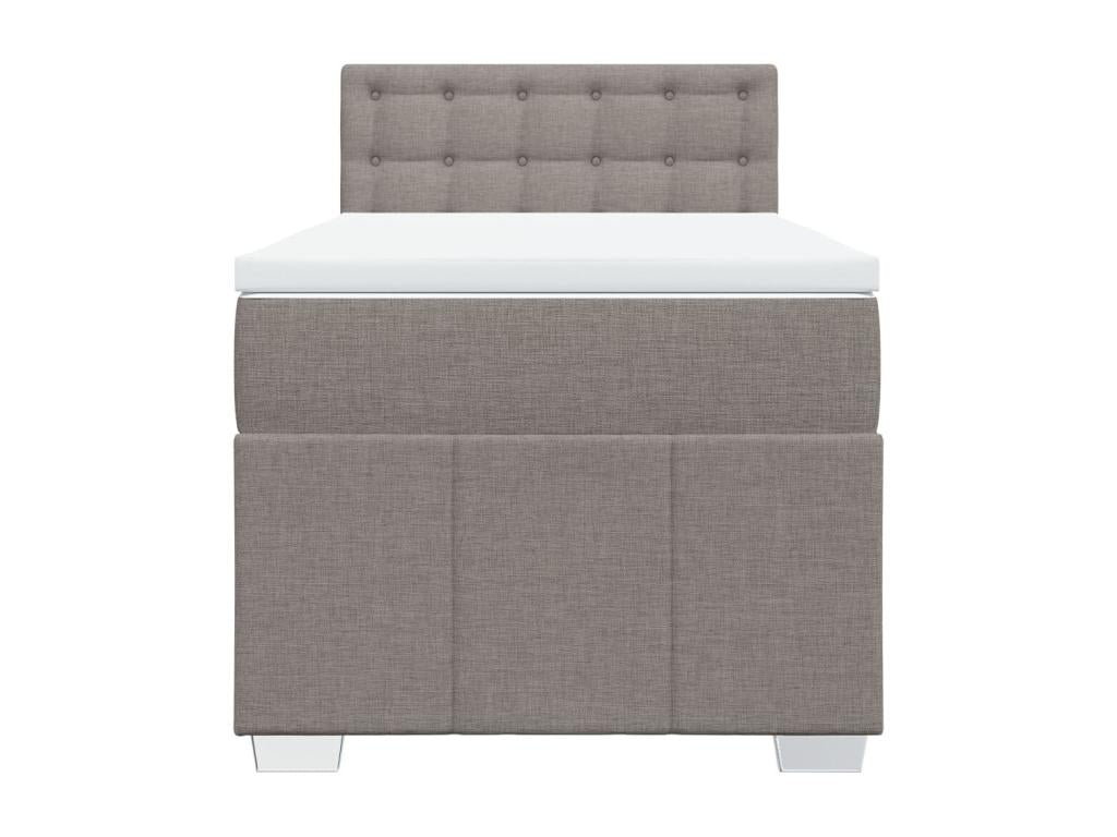 Doucezen bed base with Doucezen mattress 90x190 cm Fabric