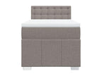 Doucezen bed base with Doucezen mattress 90x190 cm Fabric