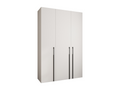 Como 3 245.5/160/40 3-door hinged door wardrobe, white/black