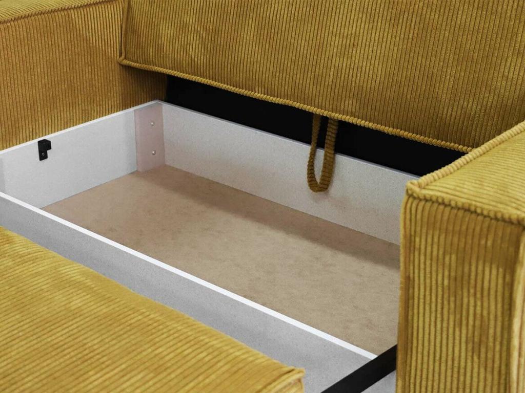 Doucezen 182 Convertible Sofa Bed with Bedding Box 85x173x98cm