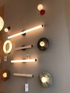 MD230mm Spanish Marble Flat Disc Ceiling / Wall Lamp | Sconces