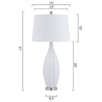 31 Standard White Porcelain Table Lamp Set (Set Of 2) (Set of 2)