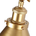 2 Set Modern Swing Arm Lights Adjustable Plug-in Hardwired Wall Sconces