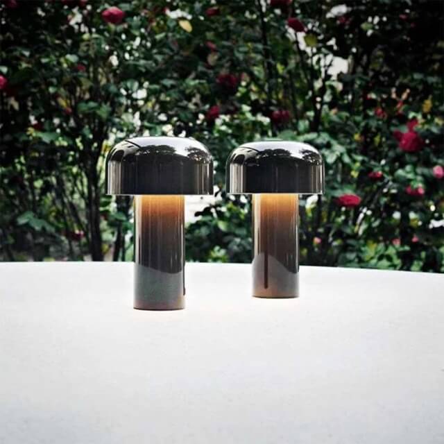 USB Rechargeable LED Cordless Table Lamp | Mushroom Desk Lamp