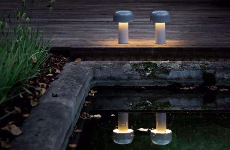 USB Rechargeable LED Cordless Table Lamp | Mushroom Desk Lamp