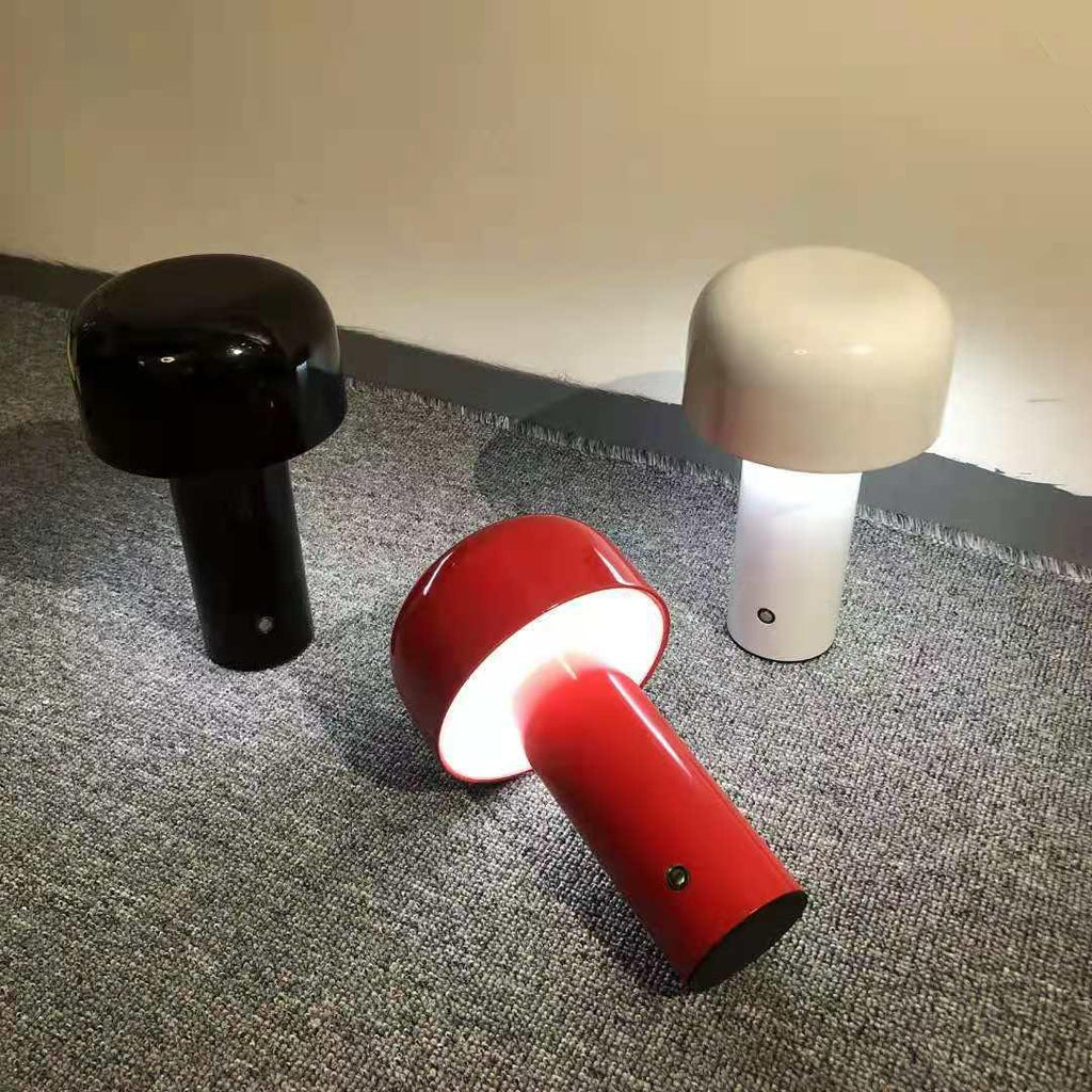 USB Rechargeable LED Cordless Table Lamp | Mushroom Desk Lamp