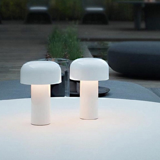 USB Rechargeable LED Cordless Table Lamp | Mushroom Desk Lamp