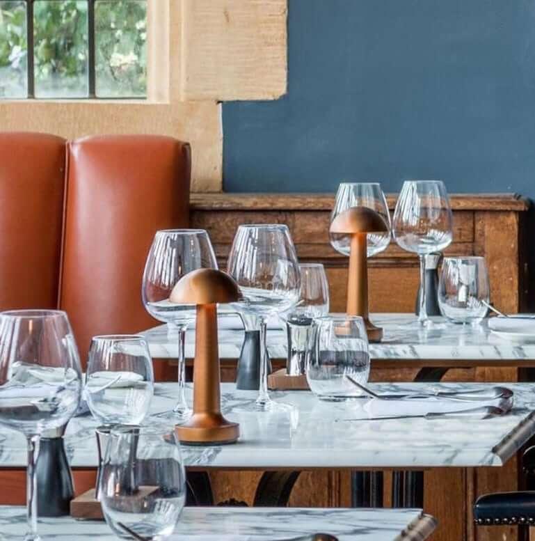 Mini Mushroom Cocktail Table Lamp