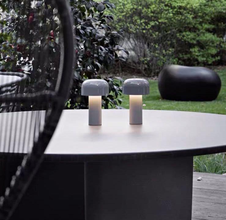 USB Rechargeable LED Cordless Table Lamp | Mushroom Desk Lamp