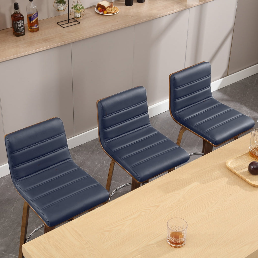 26/29 Faux Leather Swivel Bar/Counter Stools, Set of 2/3