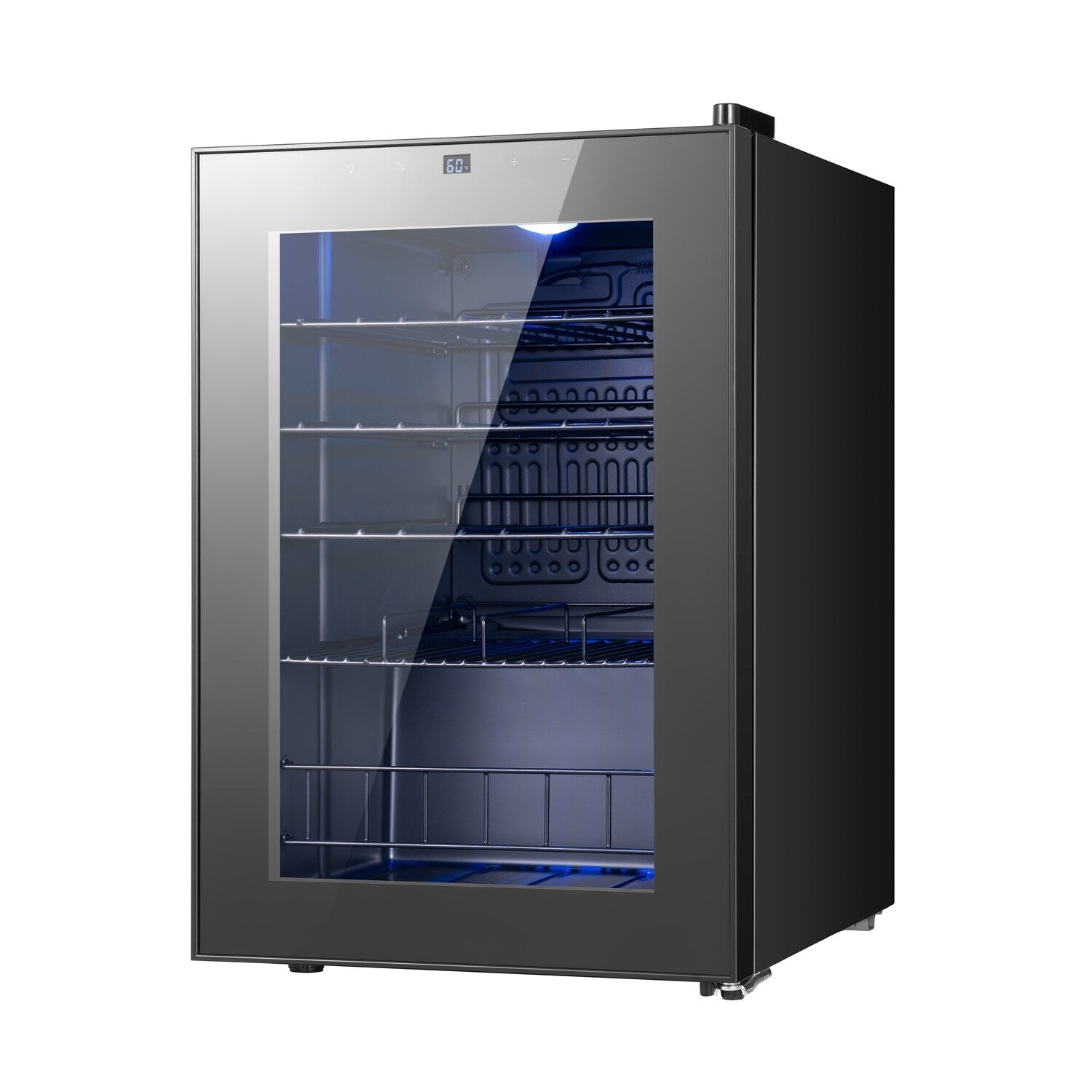 17 Inch Wine/Beverage Refrigerator, 20 Bottles, Freestanding, Digital Temperature Control