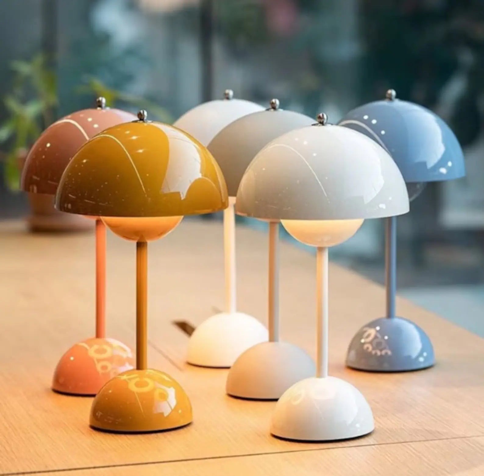 D160mm Mushroom Table Lamp
