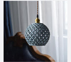 YUKO｜Japanese Style Ceramic Hollow Pendant Light