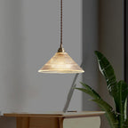 SUBARU｜Japanese Style Classic Brass Glass Small Pendant Light