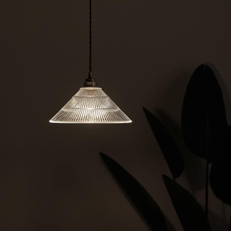 SUBARU｜Japanese Style Classic Brass Glass Small Pendant Light