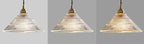 SUBARU｜Japanese Style Classic Brass Glass Small Pendant Light