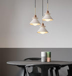 MICHIO | Lightweight Cement Teacup Shade Pendant Light