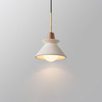 MICHIO | Lightweight Cement Teacup Shade Pendant Light