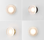 Crisp Wall / Ceiling D13- Acrylic Surface Mount Sconce