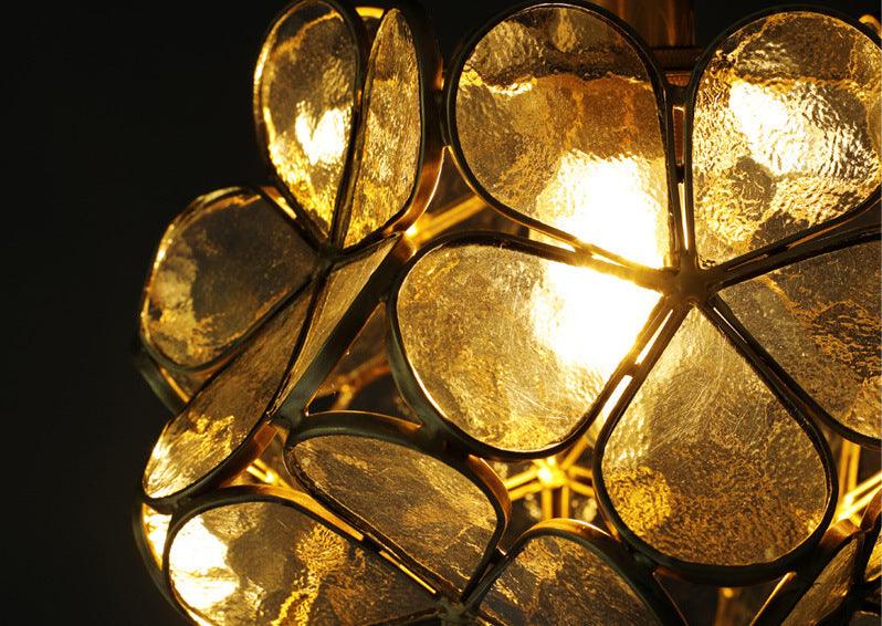 Cherry Blossoms | Glass Color Petal Pendant Light