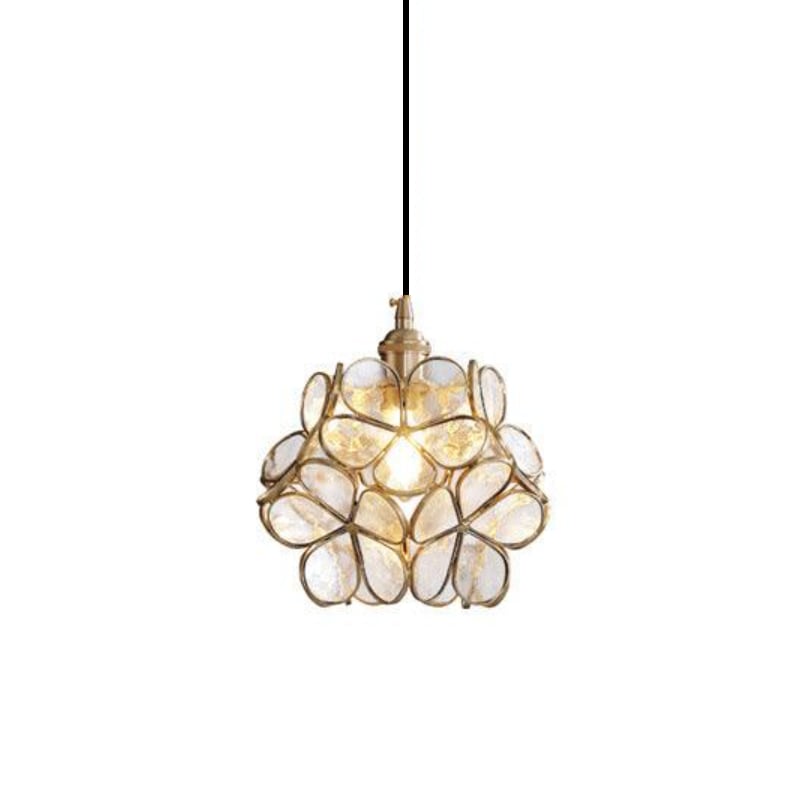 Cherry Blossoms | Glass Color Petal Pendant Light