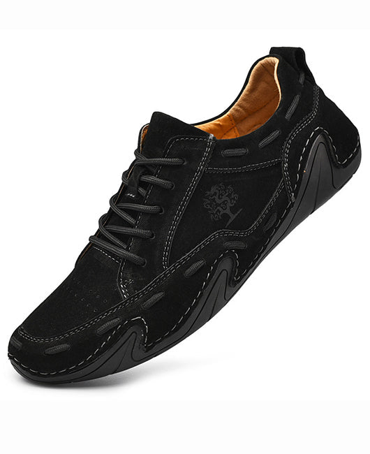 Men's Handmade Leather Soft Casual Sports Shoes